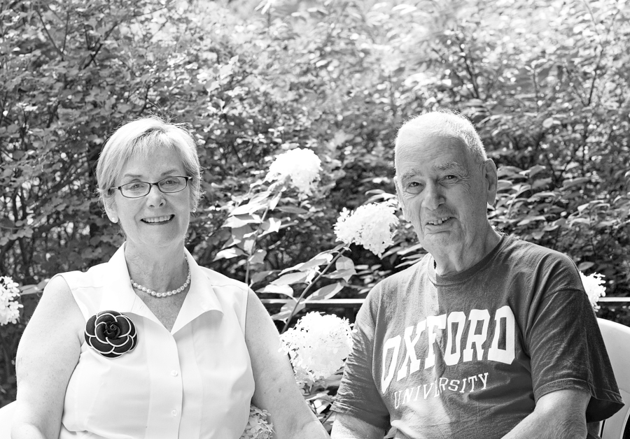 Dr. Manny Gluck and his wife Cheryle